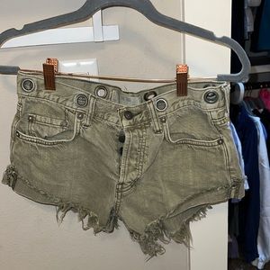 Free People Jean Shorts